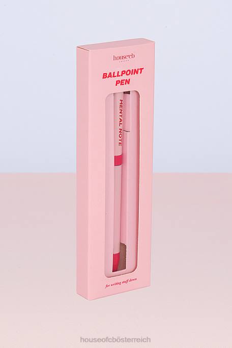 House of CB Geschenke Z26T1340 Rosa Hocb-Kugelschreiber