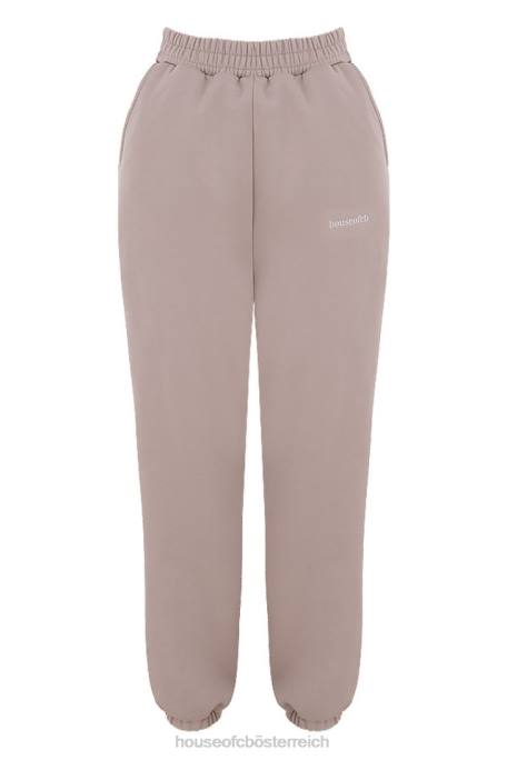 House of CB Kleidung Z26T1000 Jogginghose aus Sky Stone-Fleece hinten