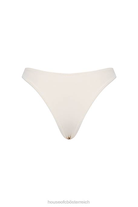 House of CB Kleidung Z26T1171 Capri-Vanille-Bikinihose mit hohem Beinausschnitt