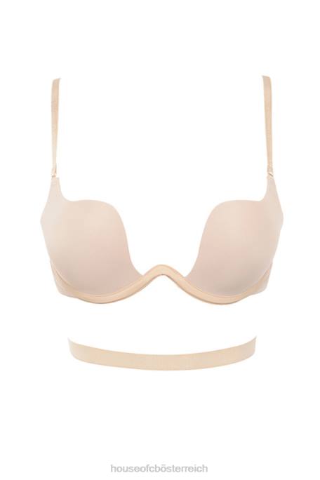 House of CB Kleidung Z26T1313 U-BH mehrfach verstellbarer BH – Beige