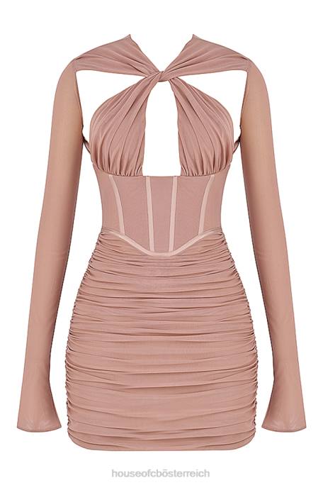 House of CB Kleidung Z26T460 Adanna errötendes Korsett-Minikleid