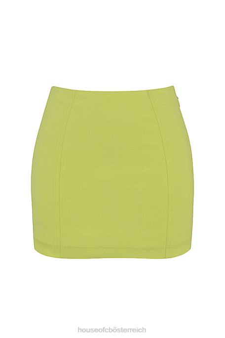 House of CB Kleidung Z26T923 Nisha neonfarbener formender Minirock